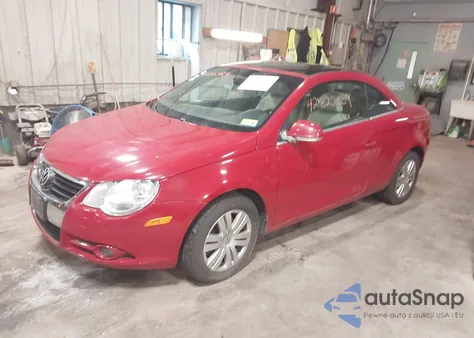 2008 Volkswagen Eos Komfort/Turbo z USA, uszkodzony, nr VIN WVWAA71F48V004001